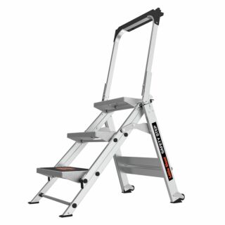 LittleGiant Hlikíkové schodíky SAFETY STEP™, 3-stupňový s madlom