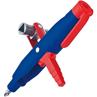 KNIPEX Kľúč Profi-Key na rozvodné skrine, kolíkový