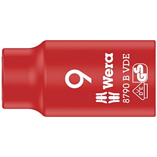 WERA Izolovaný nástrčný kľúč 9 mm
