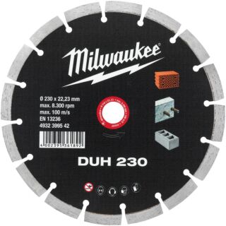 MILWAUKEE Diamantový kotúč DUH 230 × 22,2 mm