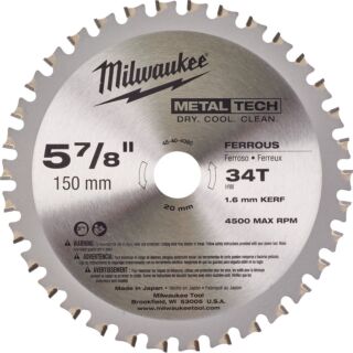 MILWAUKEE Pílový kotúč na kov 150 × 20 × 34z do M18 FMCS