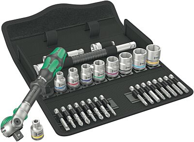 WERA Sada račne 3/8" Zyklop Speed Imperial, 29 dielna