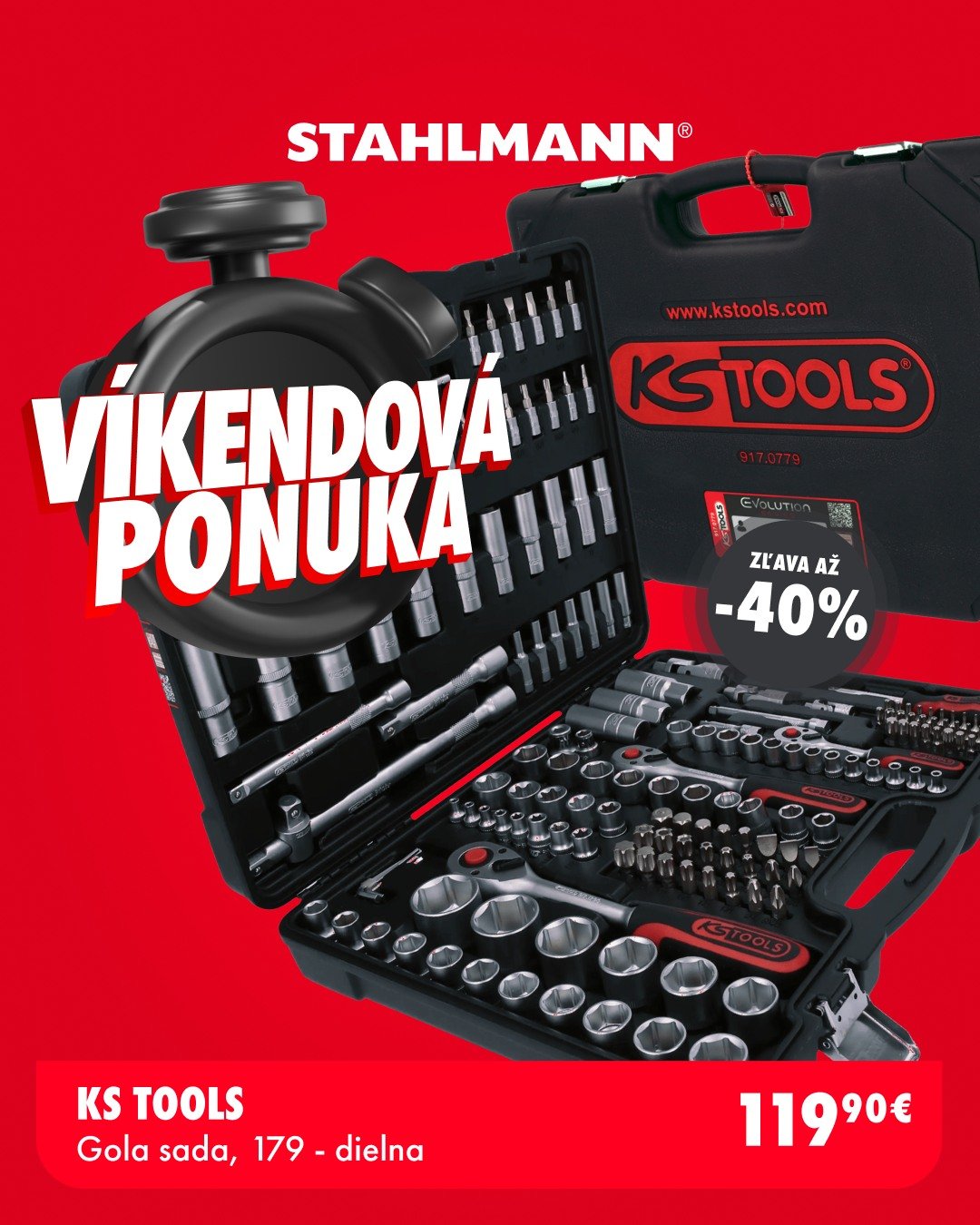 Výbava každého profíka, ktorú počas tohto víkendu získaš výhodnejšie! Začína špičkovou gola sadou a pokračuje úložným boxom, hex razákom a odolnými rukavicami. Link v bio ↗️.
.
#worktools #work #stahlmann #tools #welovetools #vikendovka #akcia #zlavy #toughbuilt #dewaltxmclaren #kstools #milwaukee