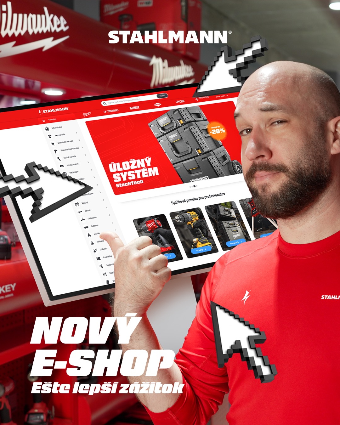 Nový e‑shop Stahlmann 3.0