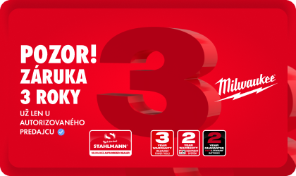 Stahlmann – autorizovaný distribútor Milwaukee®