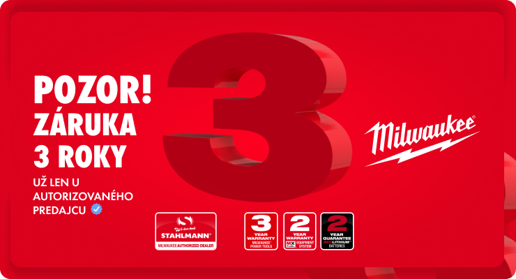 Stahlmann – autorizovaný distribútor Milwaukee®