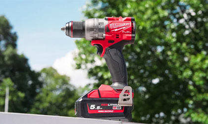 NOVINKA: 4. generácia AKU vŕtačky s príklepom Milwaukee M18™ FPD3